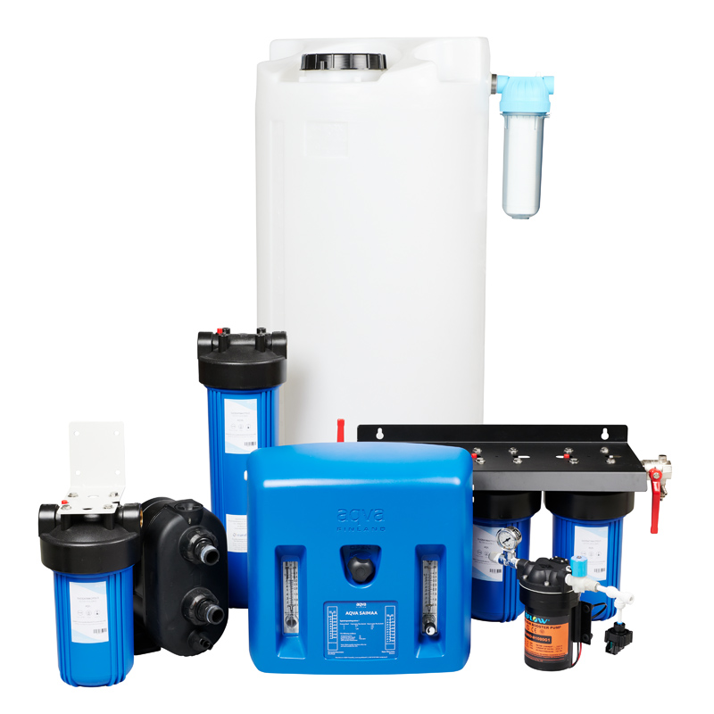 AQVA SAIMAA Reverse Osmosis System, 36 L/h pure water, inc.300 L water tank