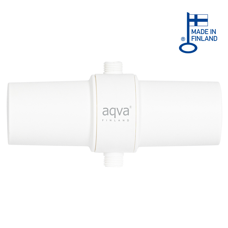 valkoinen aqva fresh suihkusuodatin