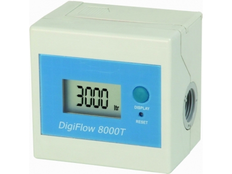 Liters meter for faucet purifiers 