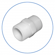 2 way 3/4 inch male / male connector 