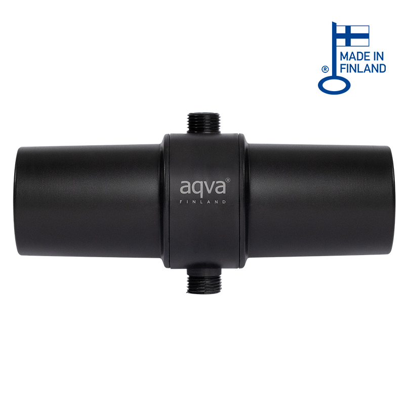 AQVA FRESH Shower Filter, black