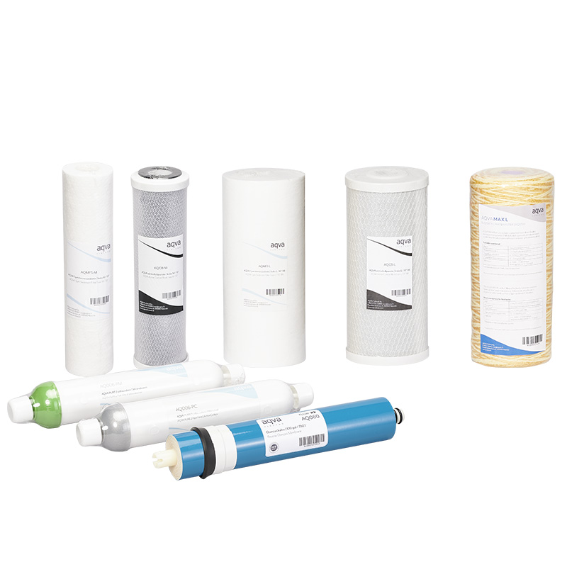 Complete replacement filter package for PURE 2+ L size system, AQ010