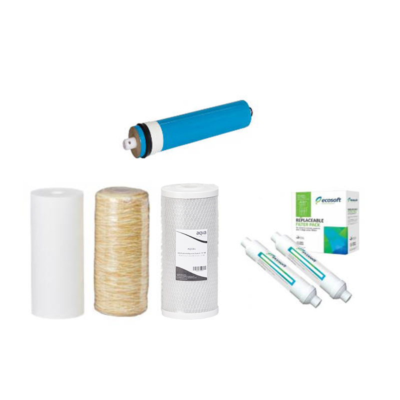 Complete replacement filter package for AQ015 system.