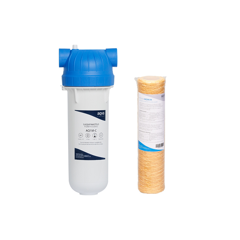 AQVA M / 10 inch filter package,  iron-manganese