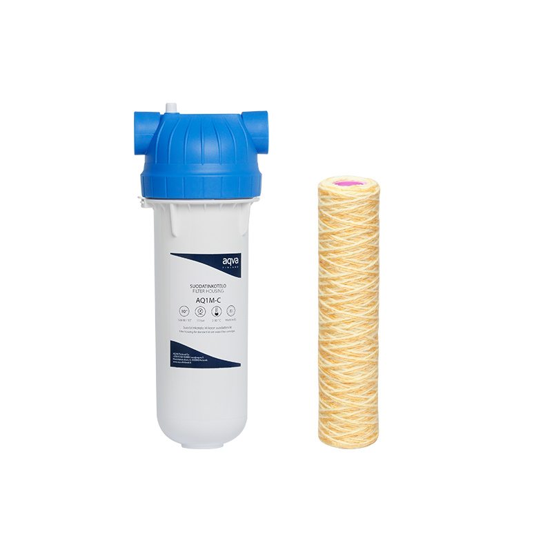 AQVA M / 10 inch filter package,  organic matter, iron, manganese
