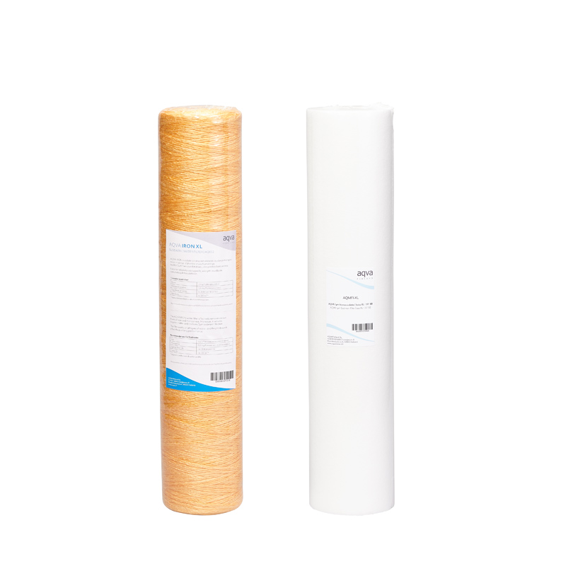 Replacement filter package 1 µm filter  + iron filter 20 inch BB / XL-size