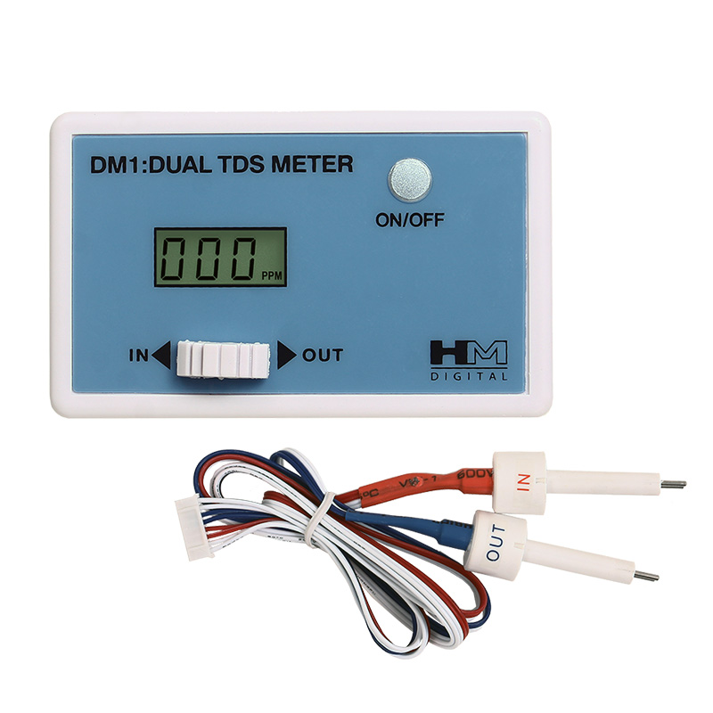 In-line TDS meter. For IN- ja OUT going water quality.