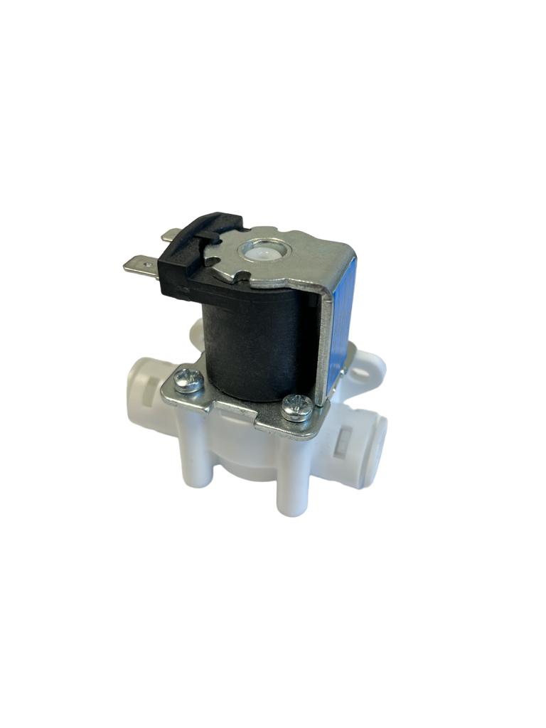 Solenoidiventtiili AQVA Saimaan paineenkoro- tukseen. 24VDC, 3/8" pikaliittimillä