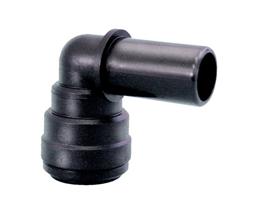 John Guest 1/4 inch -1/4 inch stem elbow 